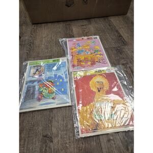 Vintage 1986 Disney Babies Golden Frame Tray Puzzle 12 Pcs Mickey Mouse Friends